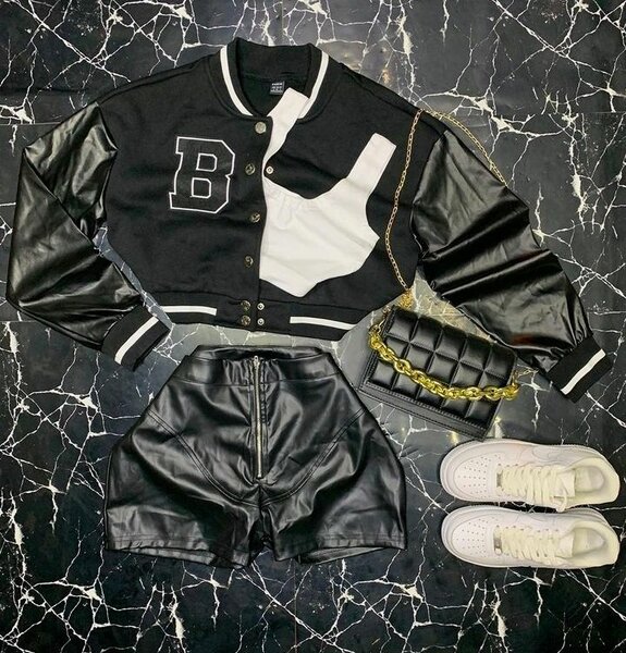 Girl top and down and all