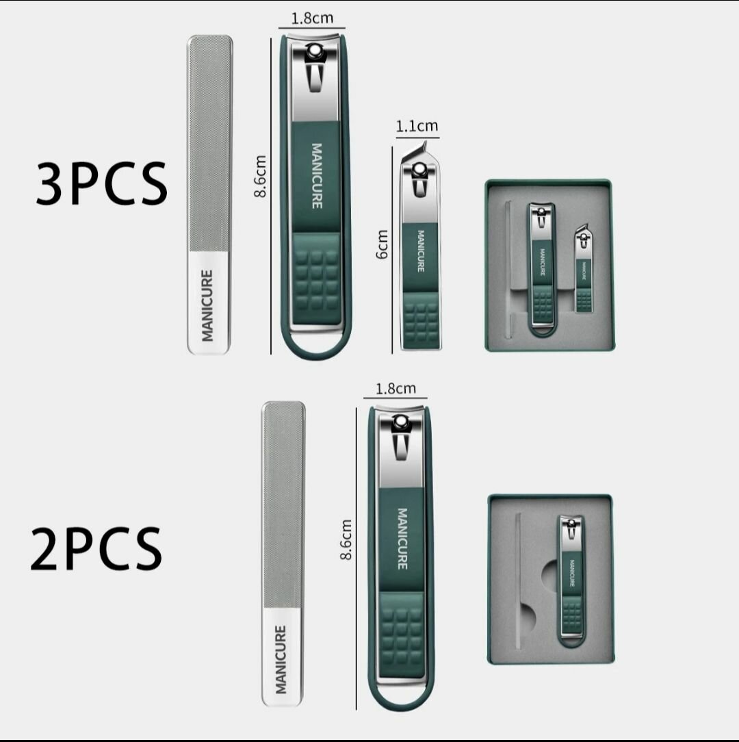 Set de Manucure 3 Pièces
