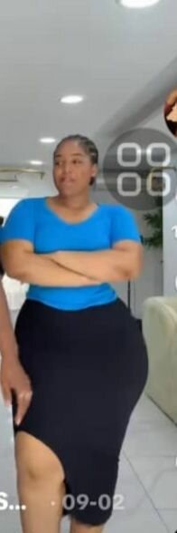 Top shein bleue et vert