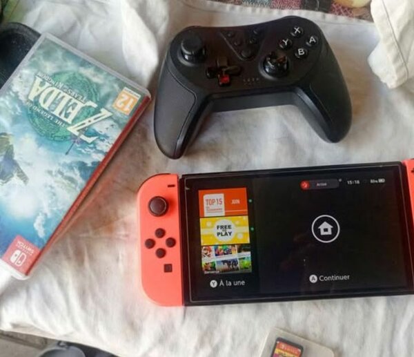 Nintendo Switch avec Zelda