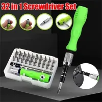 32-In-One Multi-Function Screwdriver Set Combination Disassembly Mobile Phone Electronic Digital Maintenance Tool