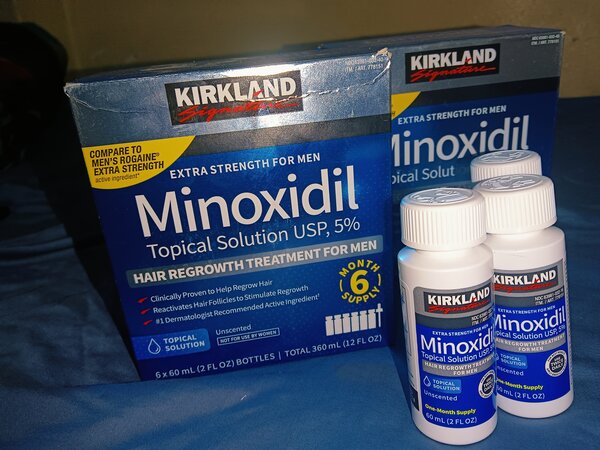 Minoxidil hair growth serum 100% effective