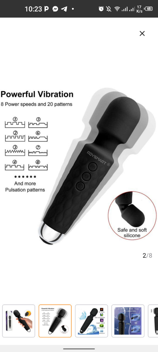Vibromasseur électrique puissant