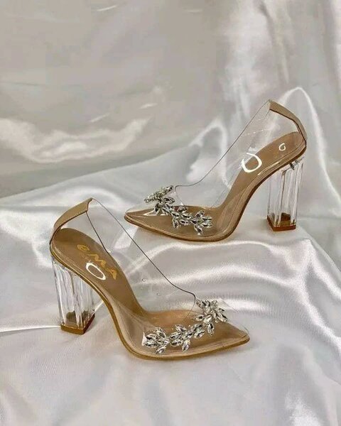 Talons Évasés Élégants Femme