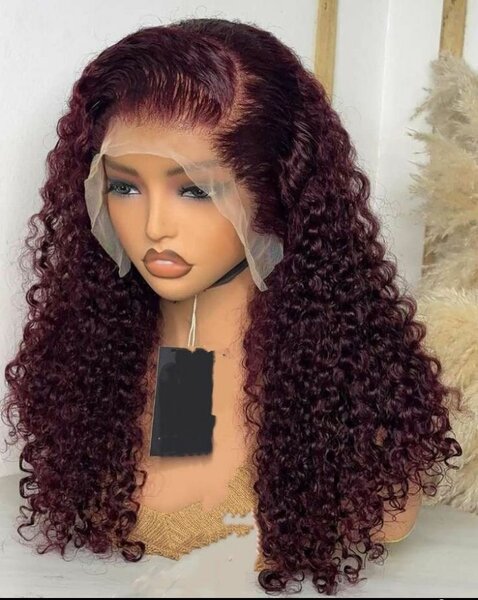 Perruque Bouclée en Dentelle