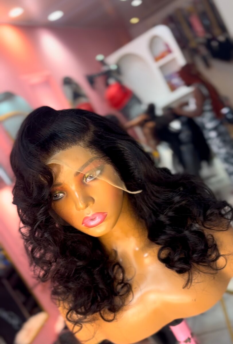 Perruque Lace Front Bouclée