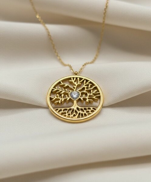 Collier Arbre de Vie Or