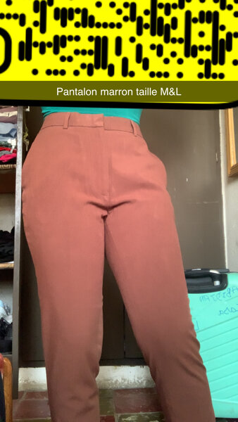 Pantalon marron