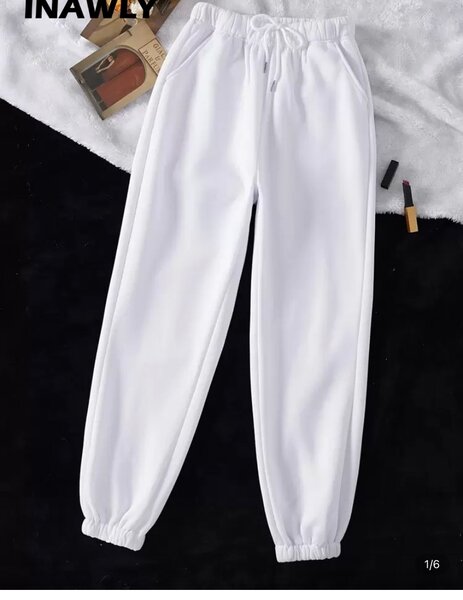 Pantalon de jogging blanc