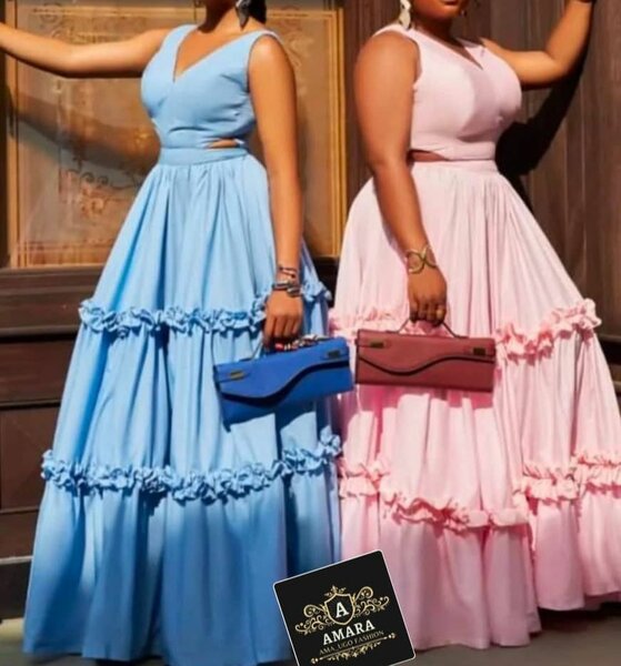 Robe maxi plissée élégante