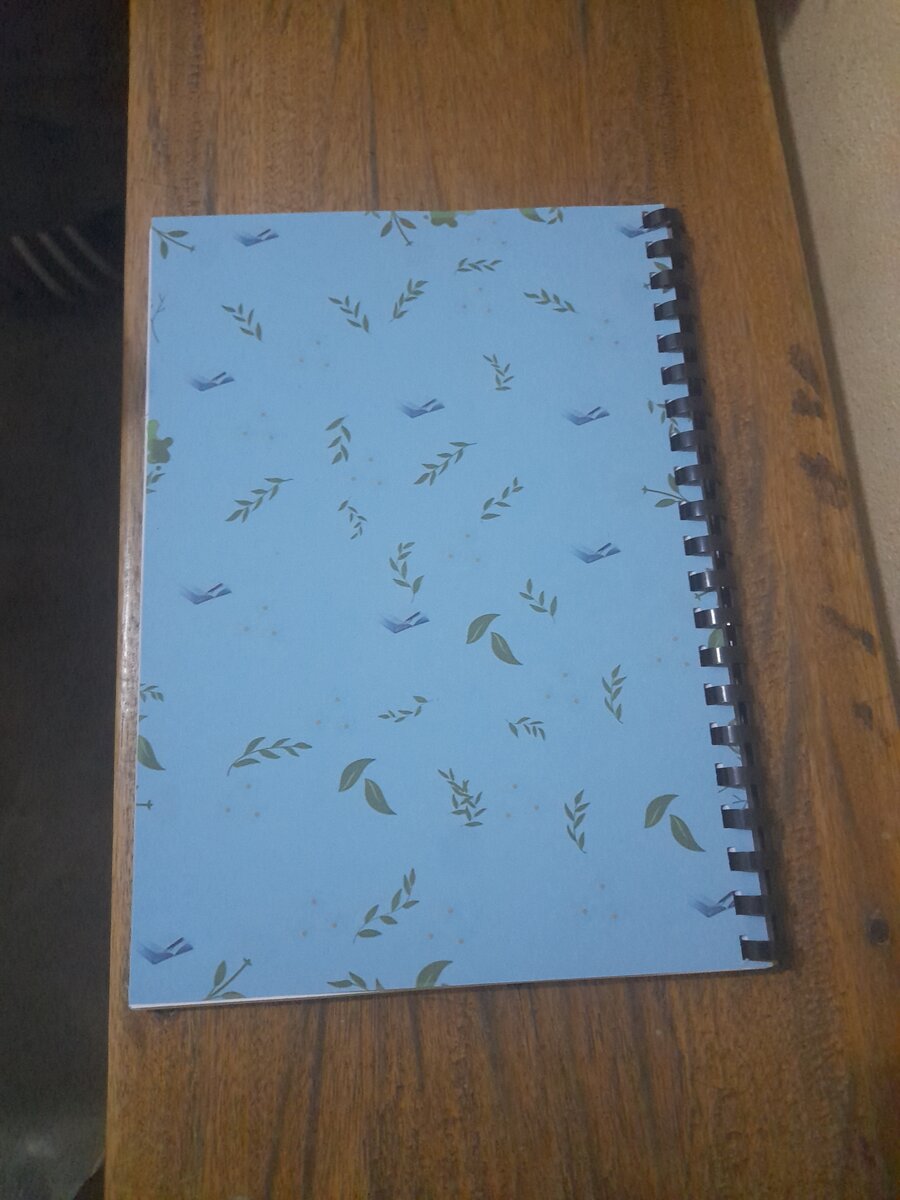 Cahier spiralé 210 pages