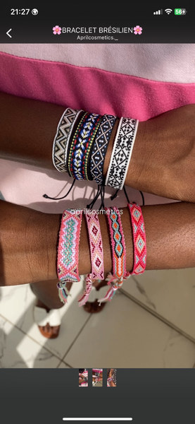 Bracelets Brésiliens Colorés