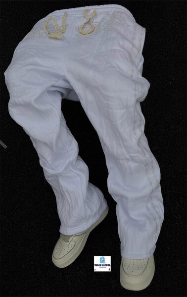 Pantalon décontracté blanc