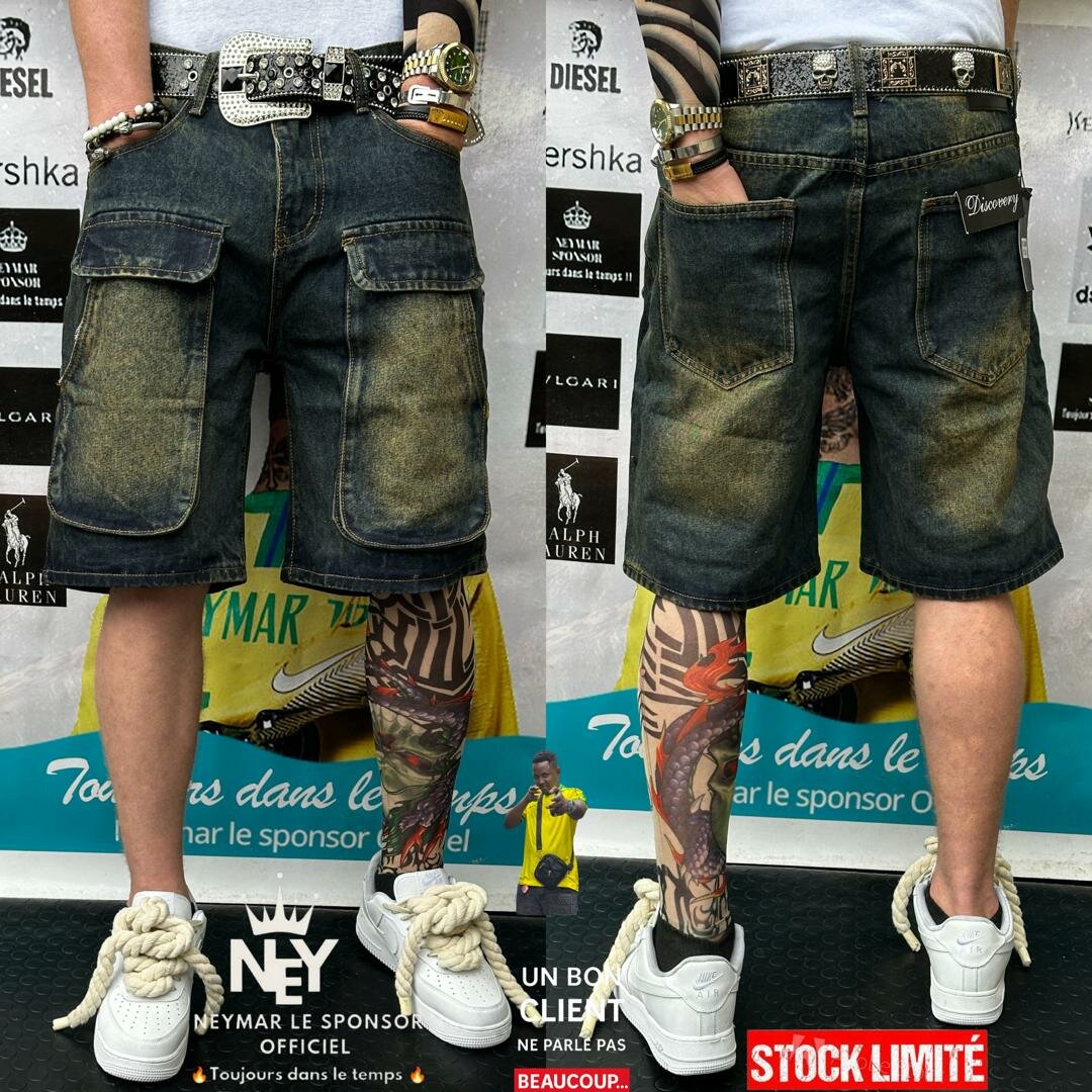 Bermudas en jean tendance