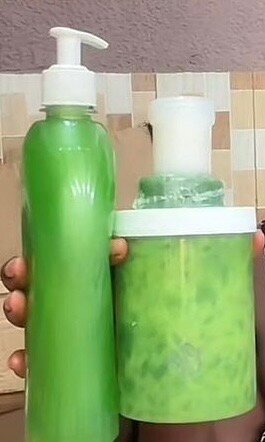 Produit teint marron clair