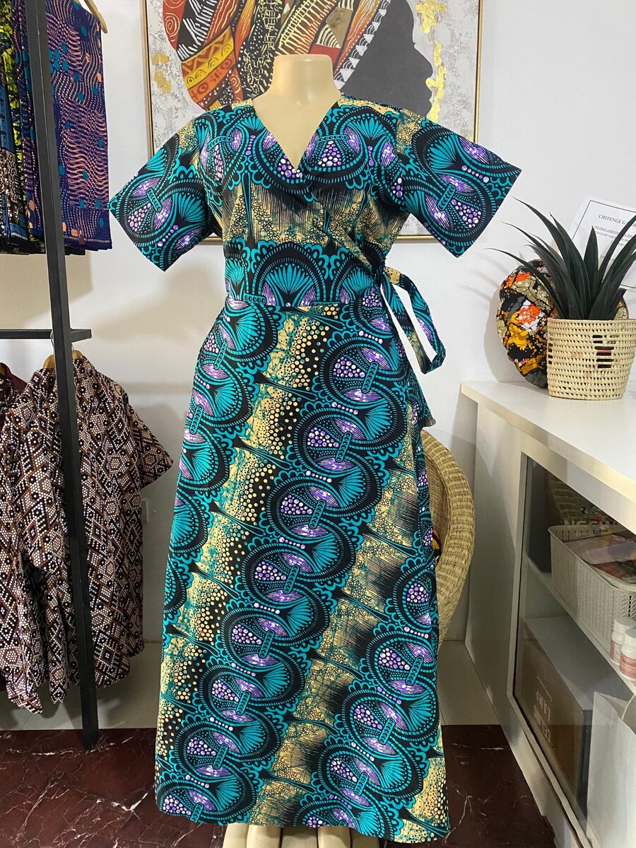 Chitenge Wrap dresses