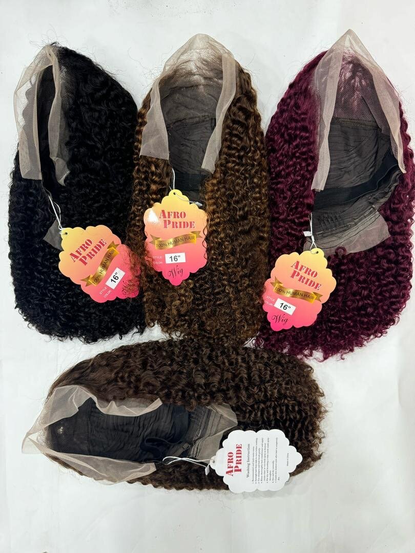 Perruque Lace Front Bouclée