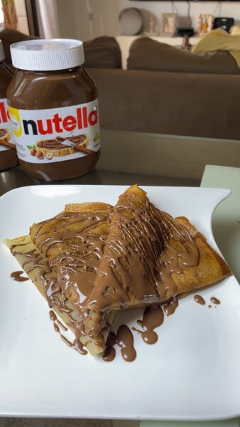 Crêpes au Nutella Délicieuses