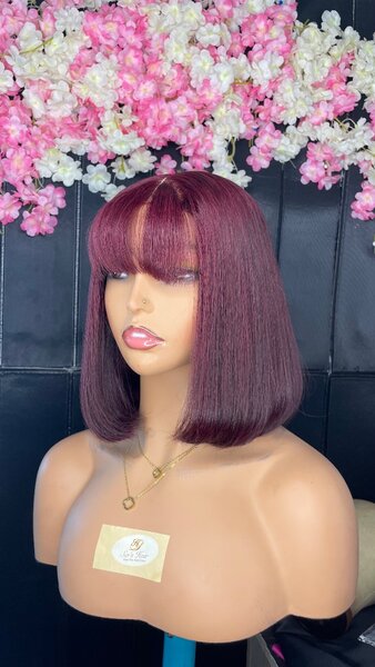 10inches fringe bone straight