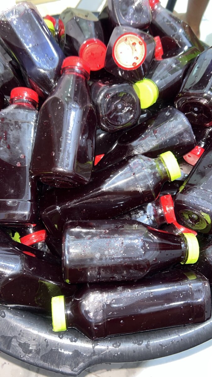 Sobolo and fresh beetroot juic