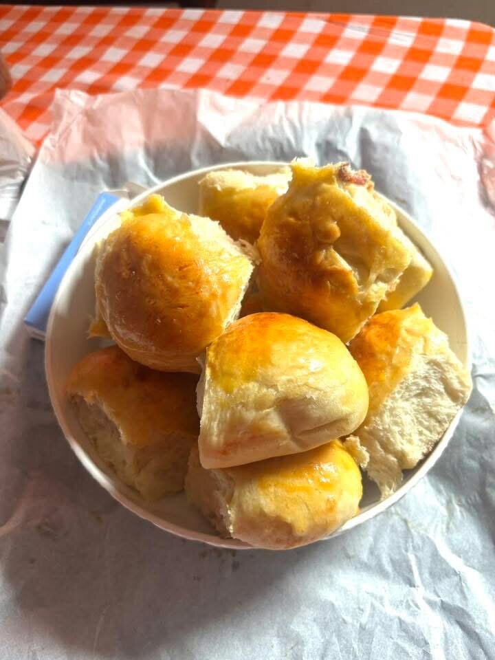 Petits pains fourrés moelleux