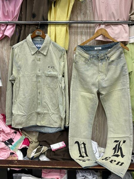 Ensemble chemise et jean