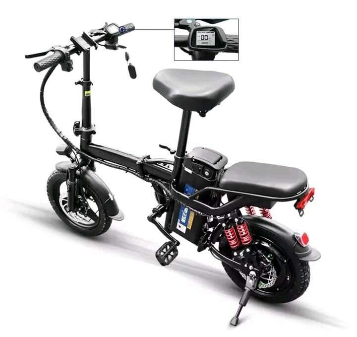 Vélo électrique pliable compact