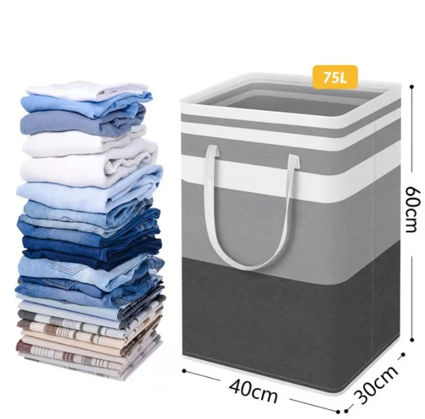Panier à linge pliable 75L