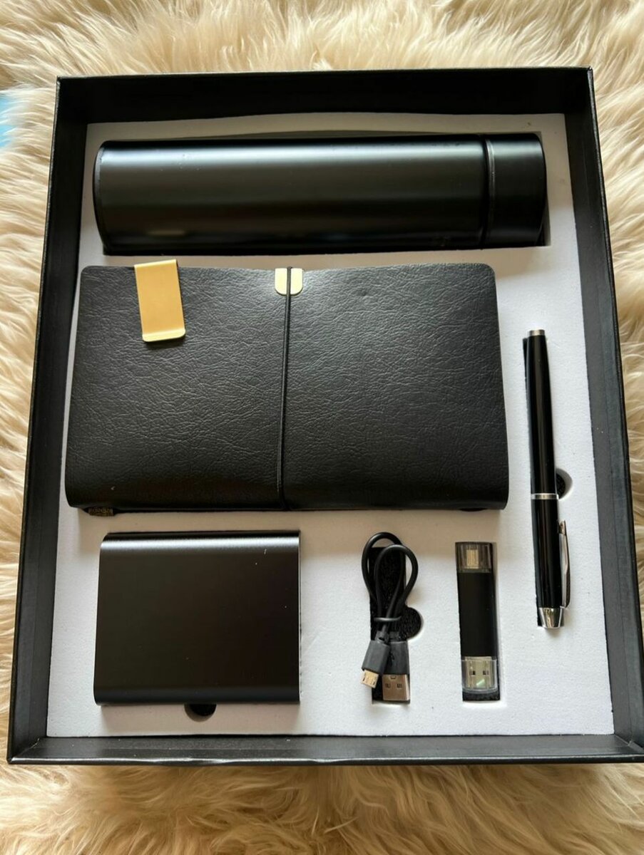 Coffret cadeau d'affaires élégant