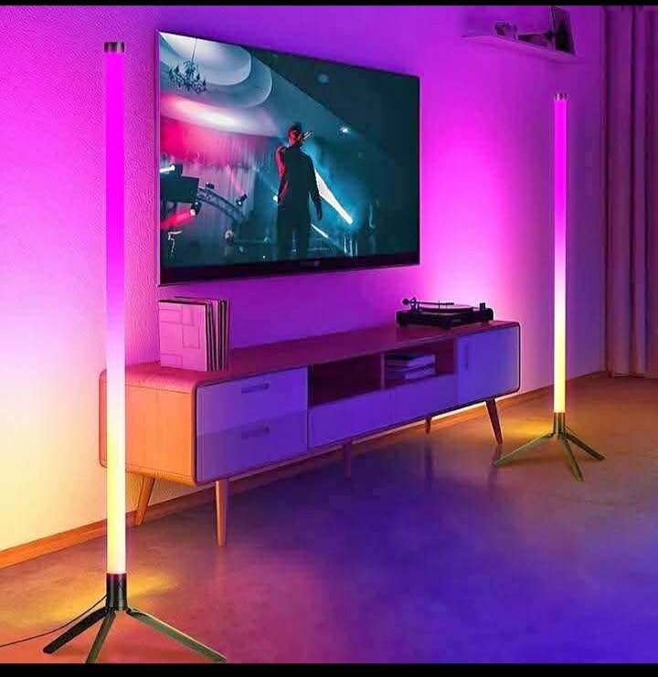 Lampe LED RGB avec télécommande