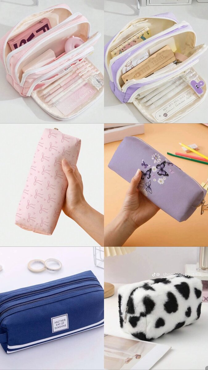 Étuis à crayons élégants et colorés