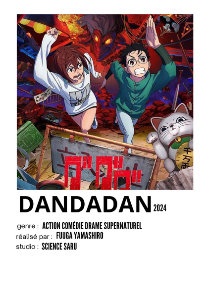 Dandadan Anime Poster
