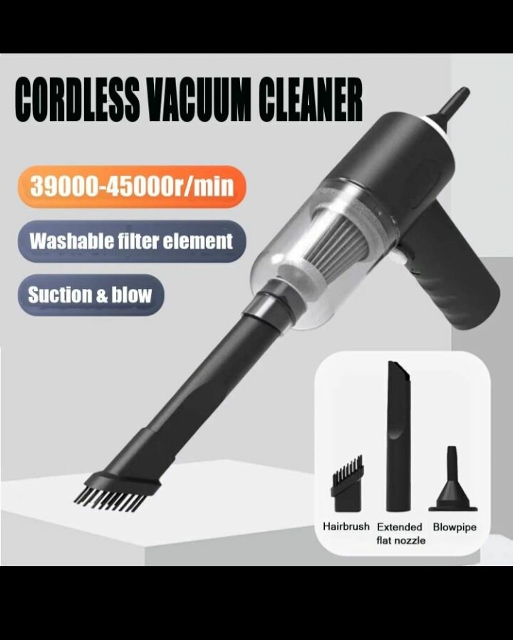 Aspirateur Portable Sans Fil Puissant