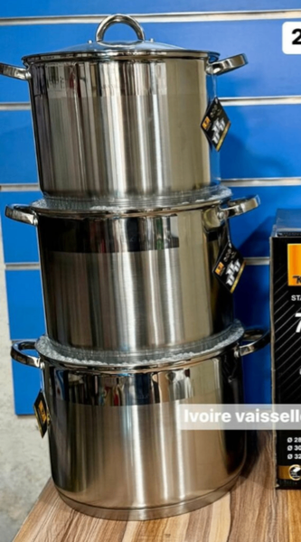 Batterie de cuisine inox