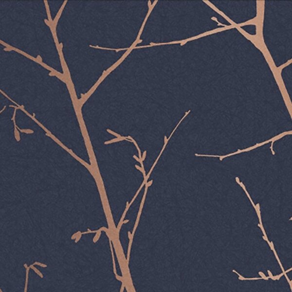 Papier peint motif branches élégant