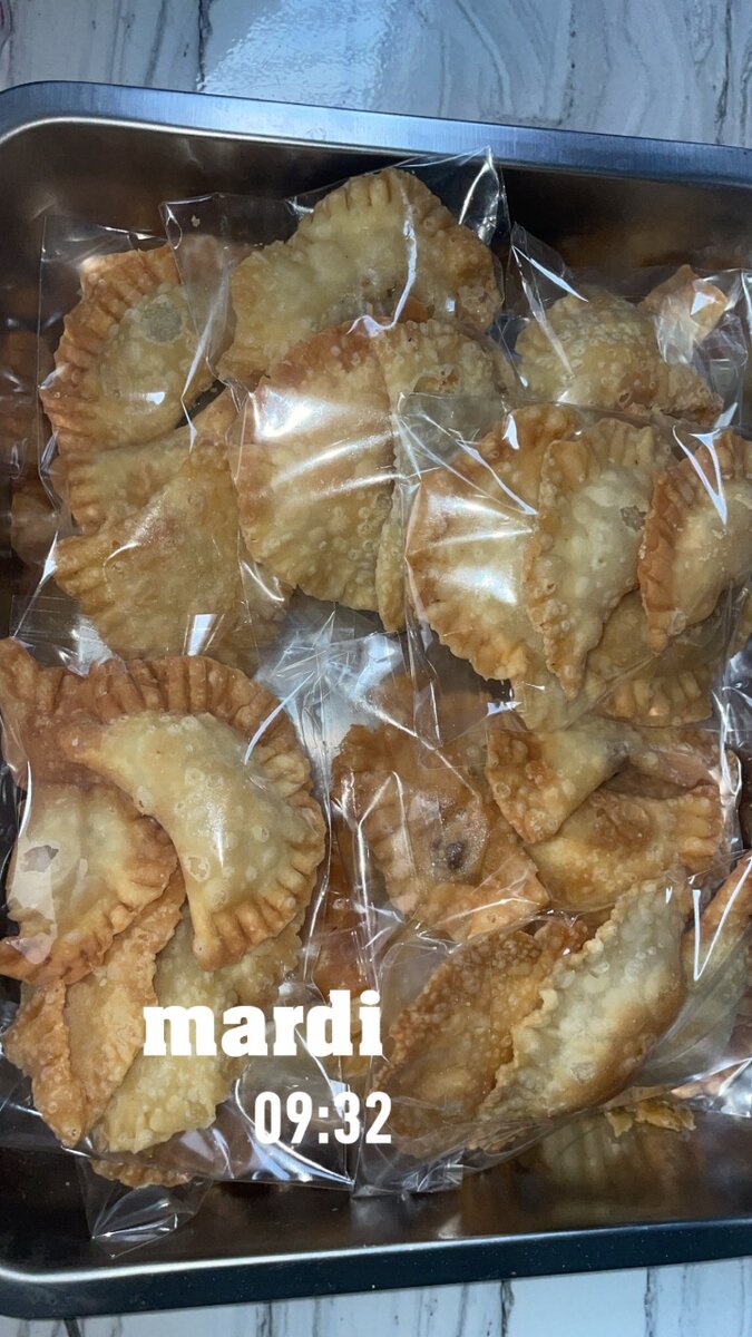 Délicieux chaussons frits