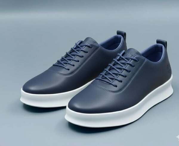 Sneakers bleues confortables