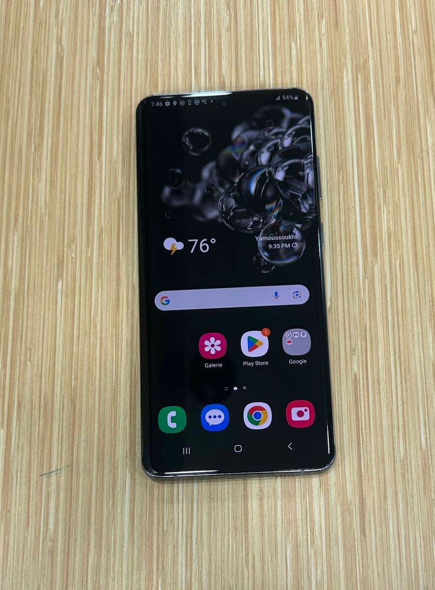 Samsung Galaxy S20 ultra 128gi