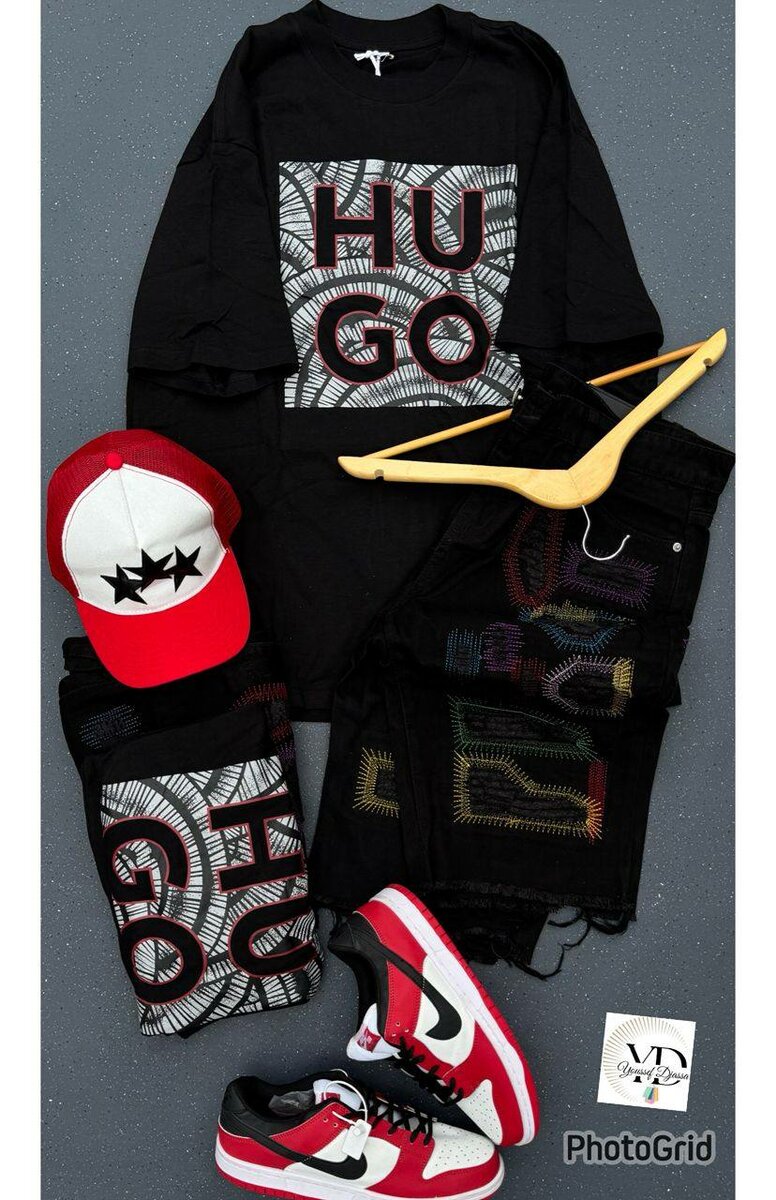 Ensemble Casual Streetwear Homme