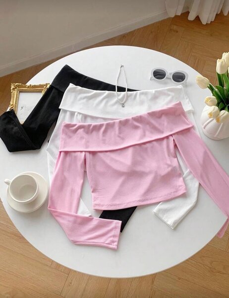 Top à épaules dénudées