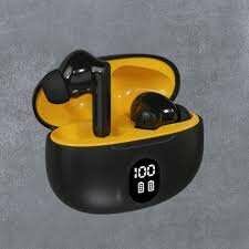 M04 earbuds with digital display