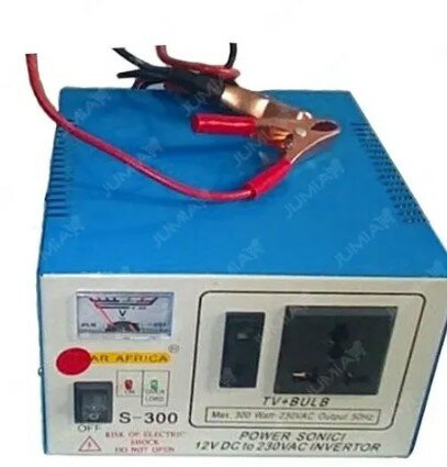 Convertisseur De Courant DC à AC- Puissance 500w 12V-230V – Bleu