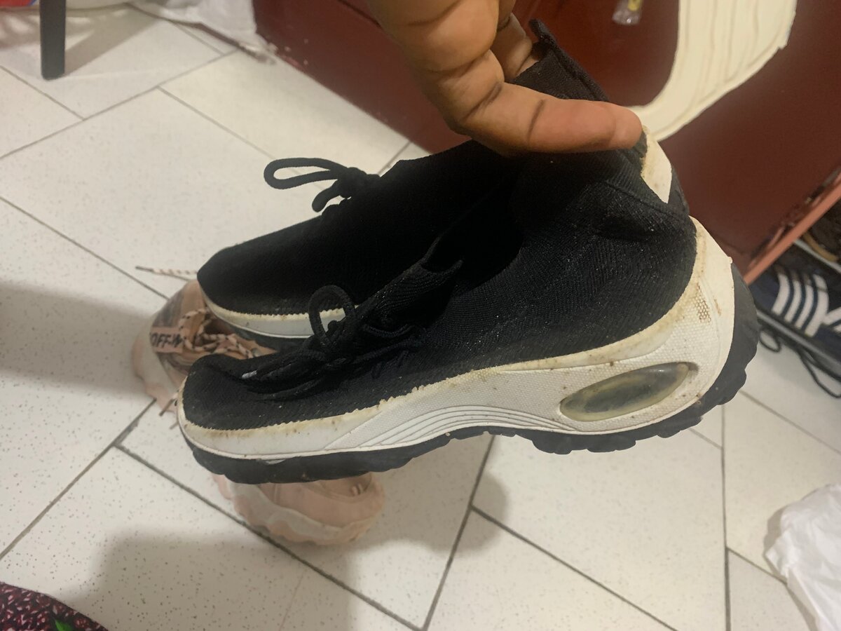 Baskets noires confort légères