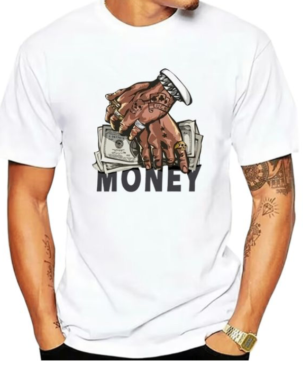 T-shirt imprimé décontracté