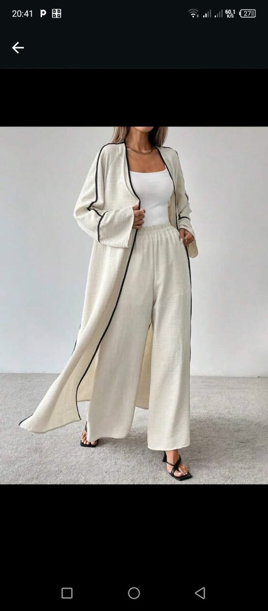 Ensemble élégant femme