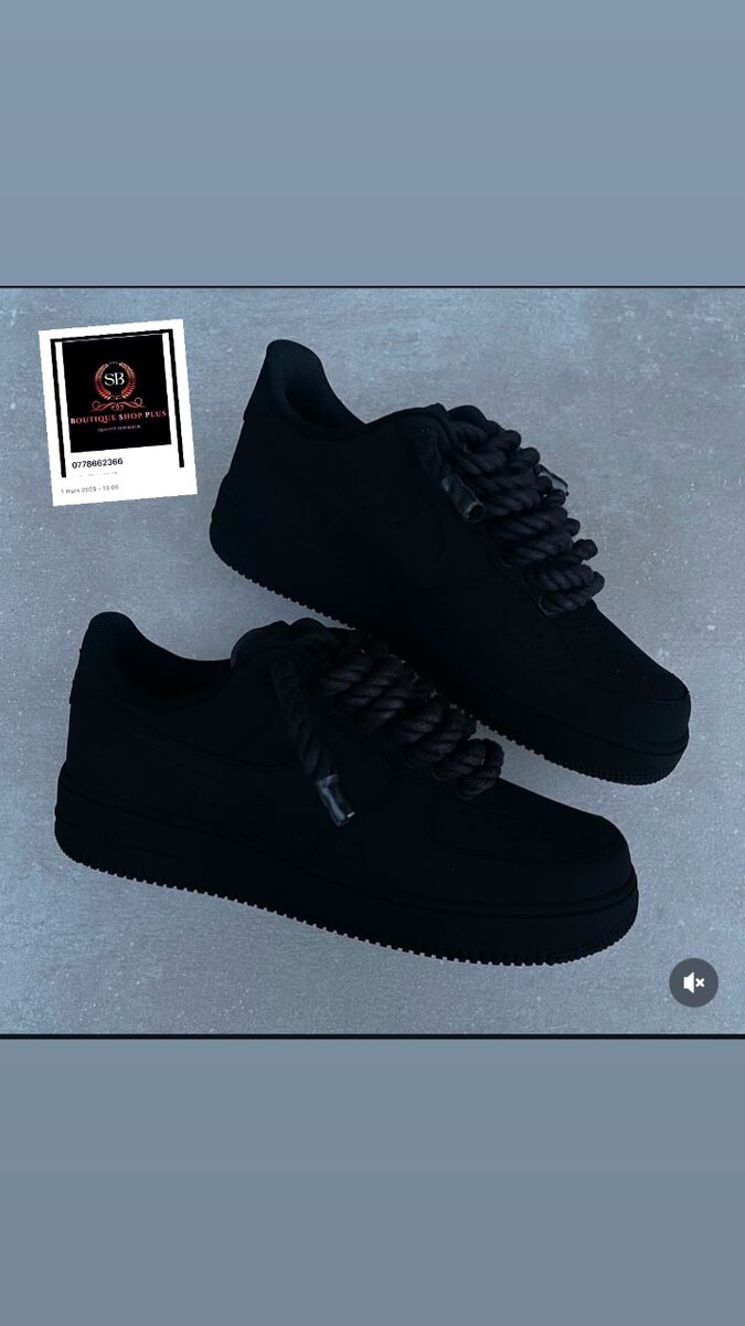 Basket air force authentique avec sa boîte