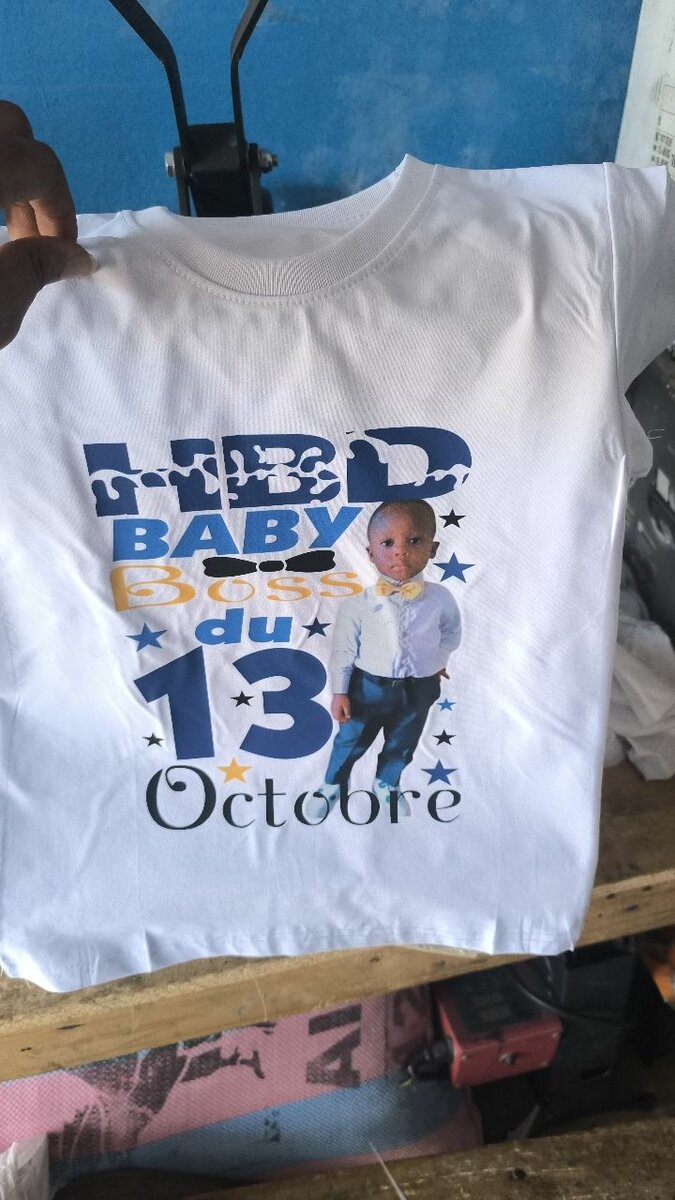 T-shirt personnalisée Baby Boss