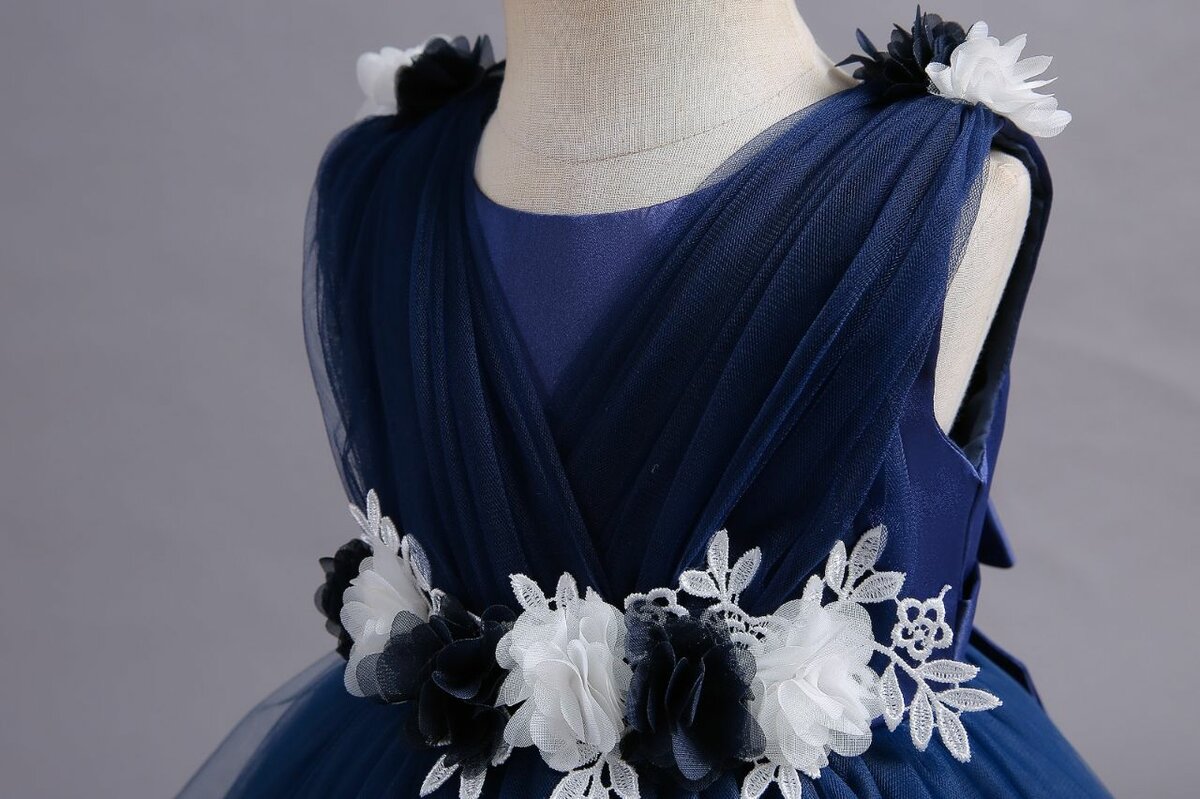 Robe princesse à fleur