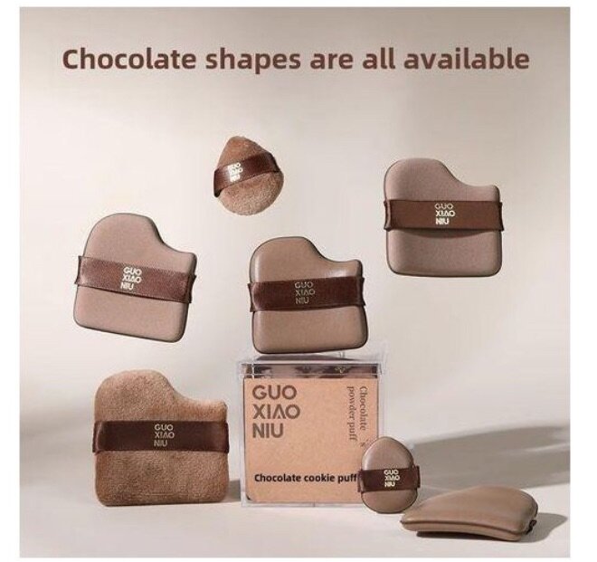 Éponge maquillage chocolat doux