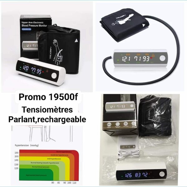 Tensiomètre Parlant Rechargeable